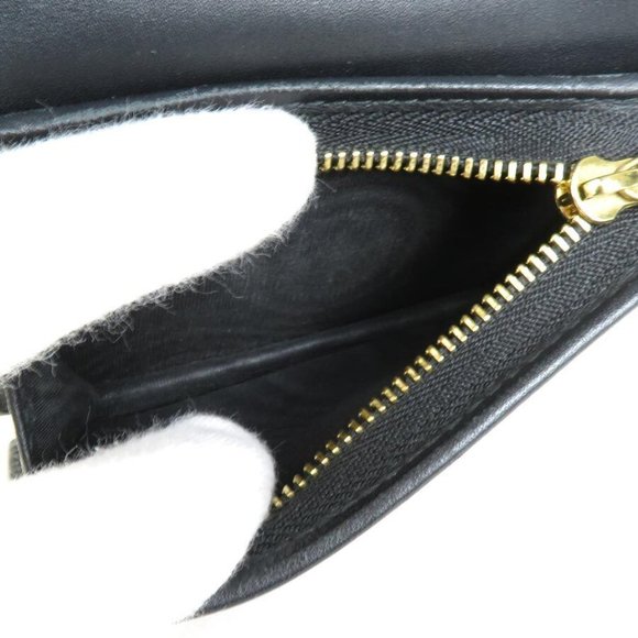 Auth GUCCI GG Supreme Bee Bifold Wallet Brown/Gold PVC - h29988g - Picture 8 of 16